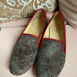 Cole Haan Women's Black and Red Loafers